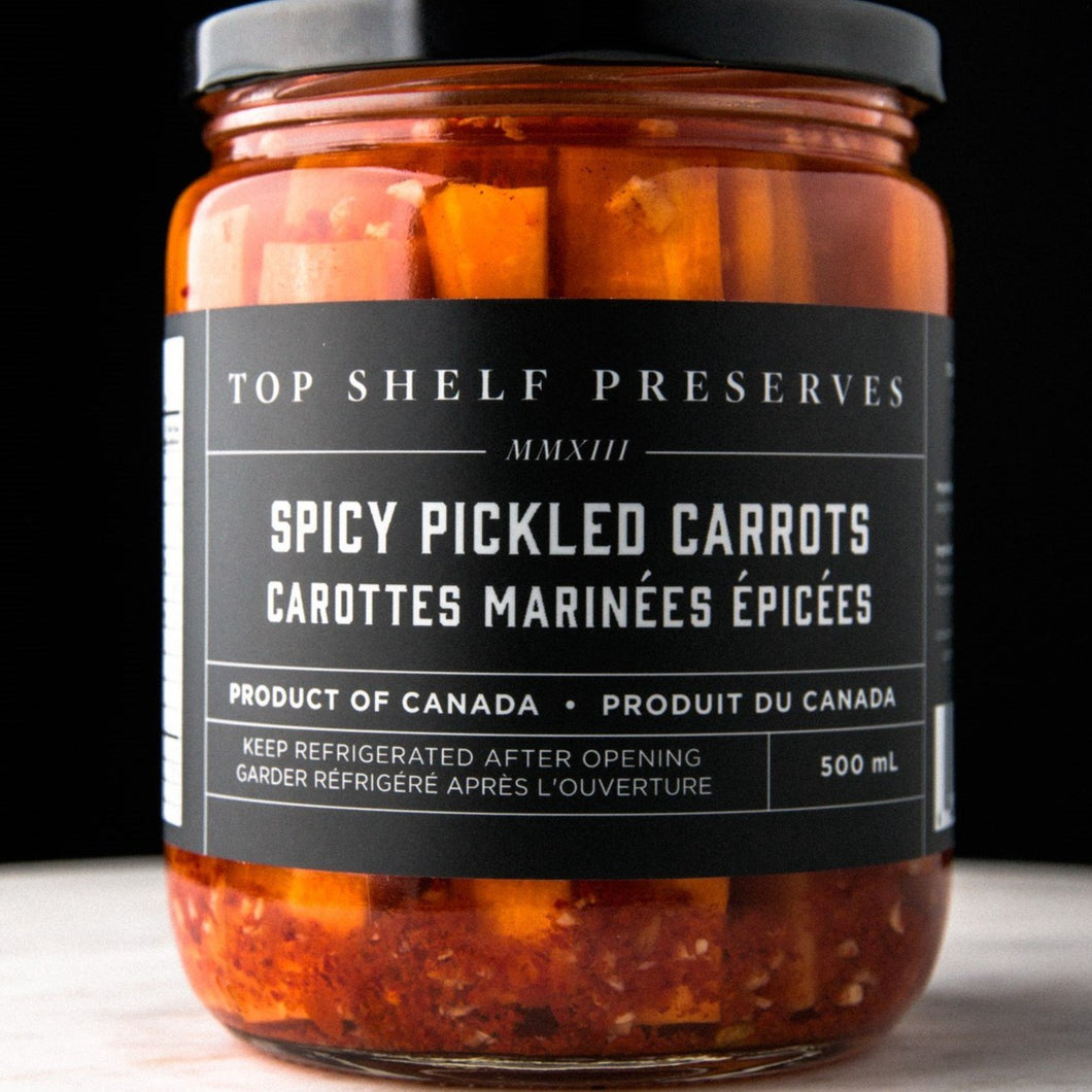 Spicy Pickled Carrots